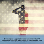 Double exposure of saluting soldier on USA grunge flag. Patrioti