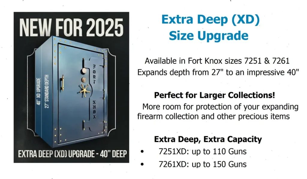 New XD Size Fort Knox Safe